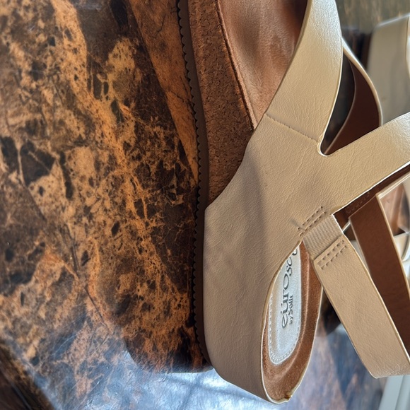 Women's White Sandals by Euro Soft by Sofft NEW - Picture 3 of 7
